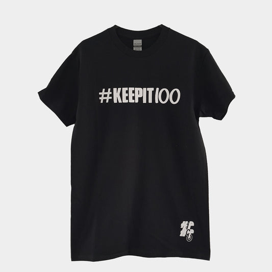 KeepIt100 Heavy Cotton T-Shirt Mono