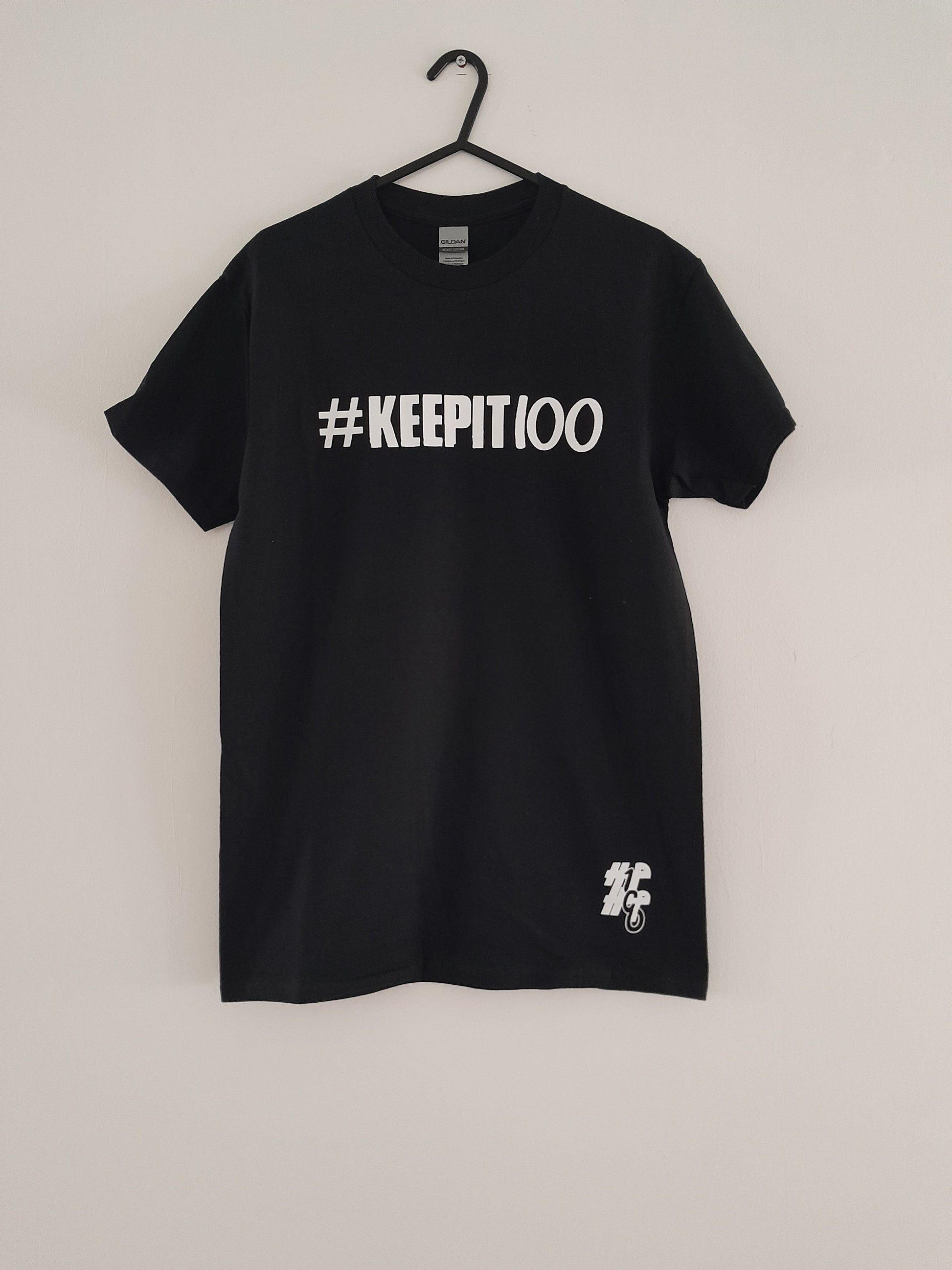 Black KeepIt100 T-Shirt