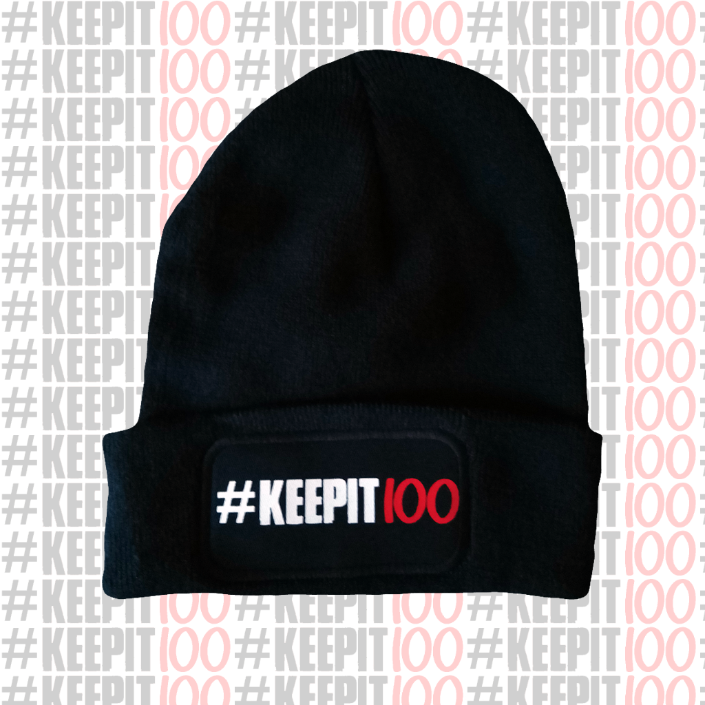 KeepIt100 Beanie Hat Navy